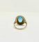 Bague 60 Bague vintage or jaune topaze 58 Facettes