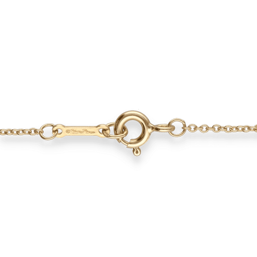 Collier Collier Tiffany & Co. Pablo Picasso – Modèle Feuille d'Olive – Or Jaune 18k & Diamant – Longueur 42 cm 58 Facettes FB11045