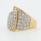 Bague 57 BAGUE EN OR JANUE 18 CARATS 58 Facettes REF 10024/08