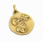 Pendentif Médaille de baptême vintage or jaune 58 Facettes