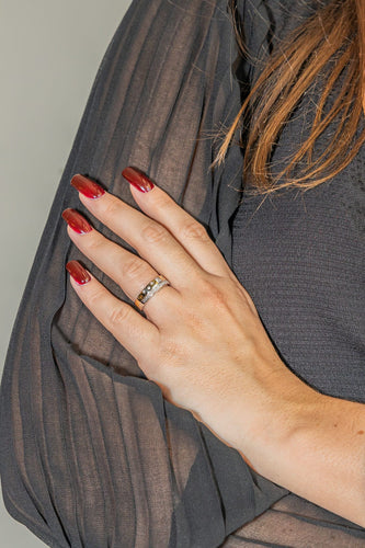 Bague 52 Bague Or jaune, Or blanc Diamant 58 Facettes 3289870CN