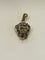 Pendentif Pendentif or jaune émeraude rubis diamants 58 Facettes LP743