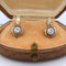 Boucles d'oreilles Boucles d'oreilles antiques en diamant - Or blanc 58 Facettes