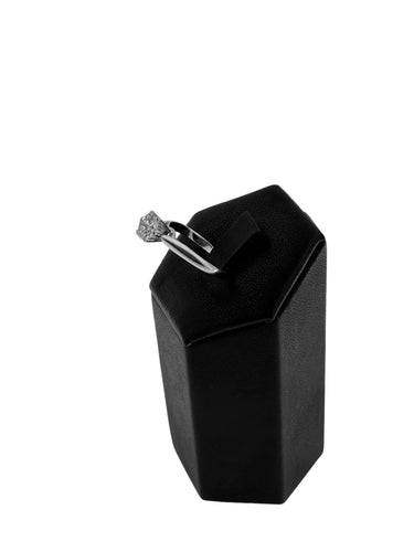 Bague 51 Bague solitaire or blanc certifiée HRD avec diamant naturel de 1,00 carat 58 Facettes