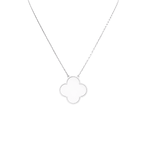 Collier Collier Van Cleef & Arpels, "Magic Alhambra", or blanc, nacre. 58 Facettes 35050
