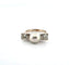Bague Anello vintage en or blanc 18k avec perles et diamants 58 Facettes