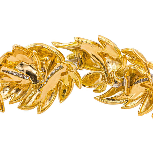 Bracelet Fabergé Bracelet  Or jaune, Platine Diamant 58 Facettes 4526226CN
