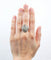 Anello - Anello con diamanti en or blanc 18 kt 58 Facettes