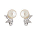 Boucles d'oreilles Boucles d'oreilles Perle Or blanc Diamant, Perle 58 Facettes 3837303RV