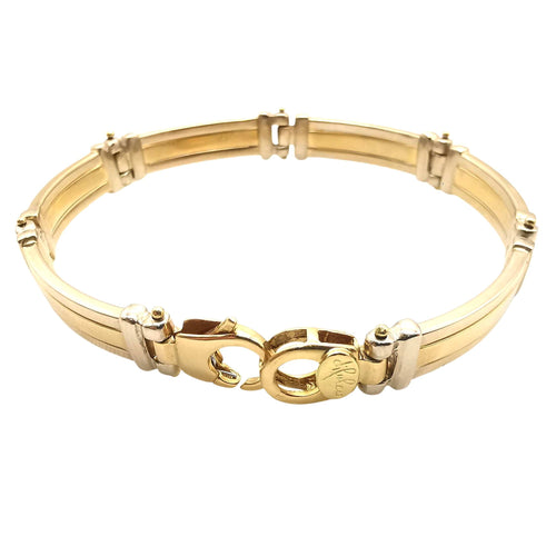 Bracelet Bracelet en or jaune et or blanc 58 Facettes