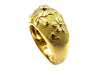 Bague 57 VAN CLEEF & ARPELS. Bague vintage or jaune 18K et diamant 58 Facettes