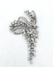 Broche Broche Vintage années 50 or blanc diamants 58 Facettes