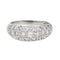 Bague 52.5 Bague  Jonc  Or blanc Diamant 58 Facettes 4553818CN