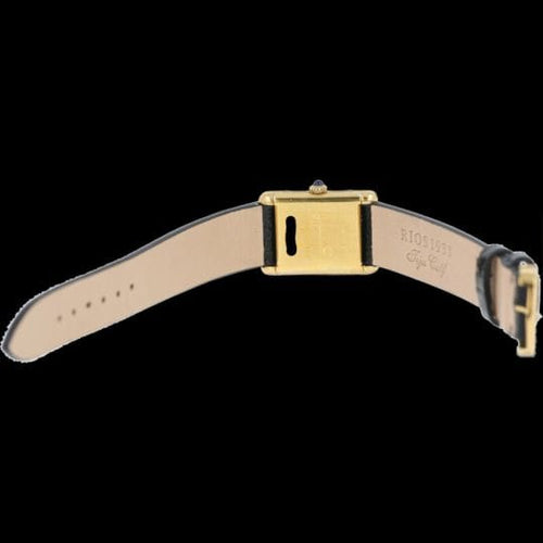Montre Cartier Montre Tank Vermeil 58 Facettes MT43324