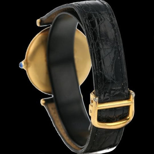 Montre Cartier Montre Must Vendome Vermeil 58 Facettes MT44888