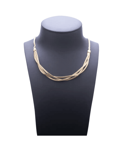 Collier Torsadé Or 18K