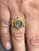 Bague Bague antique or jaune et diamants 58 Facettes