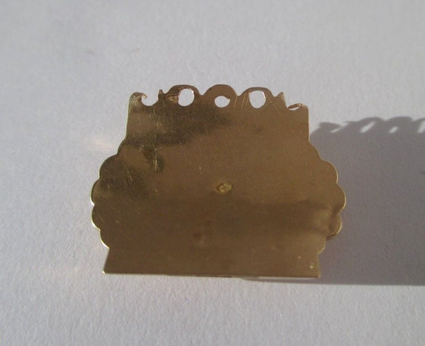 Rare fermoir régional émail or rose XIXe 58 Facettes