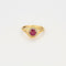 Bague 50 Bague Tourbillon or jaune rubis diamants 58 Facettes LP1024/13