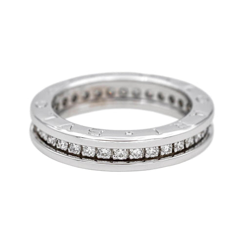 Bulgari Bague B.zéro1 Or blanc Diamant