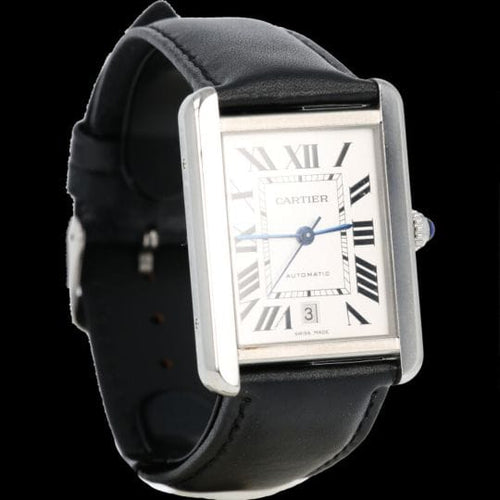Montre Cartier Montre Tank Solo Xl 58 Facettes MT44351