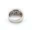 Bague 56 Bague en or blanc avec diamants 58 Facettes