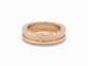 Bague 49 bague BULGARI b.zero1 336003 t49 en or rose 18k  ecrin 58 Facettes 271100