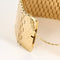 Bracelet Bracelet manchette en or jaune à maille nid d'abeille 58 Facettes CAL2622