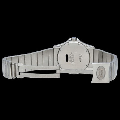 Montre Cartier Montre Santos Ronde 58 Facettes MT44439