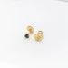 Boucles d'oreilles Boucles d'oreilles en or jaune et émeraudes 58 Facettes 29565