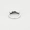 Bague 53 Messika - Bague pavée Baby Move en or gris et diamants 58 Facettes 58FC26