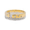 Bague 52 Bague Or jaune, Or blanc Diamant 58 Facettes 3289870CN