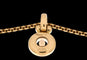 Chopard Collier en or jaune 18 carats Happy Diamonds