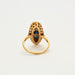 Bague 57.5 Bague en or jaune saphirs et diamants 58 Facettes 240 342