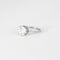Bague 53 SOLITAIRE ANCIEN 2ct 58 Facettes M8957