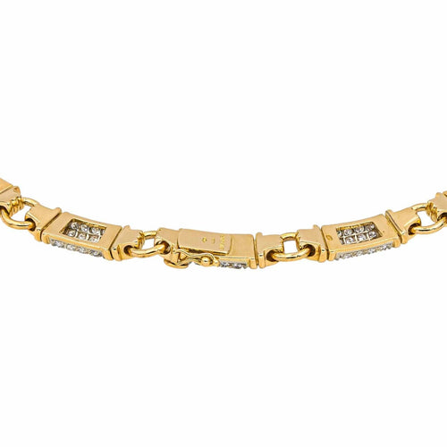 Collier Bulgari Collier Parentesi Or jaune, Or blanc Diamant 58 Facettes 4423003CN