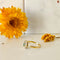 Bague 56 Bague marguerite or jaune émeraude diamants 58 Facettes MG10