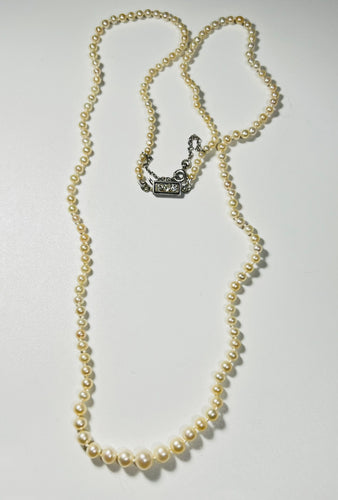 Collier Fin collier de perles 58 Facettes 227