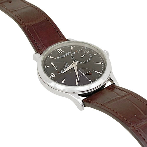 Montre Montre Jaeger-Lecoultre, "Master Control 1000 hours", acier, cuir. 58 Facettes 34832