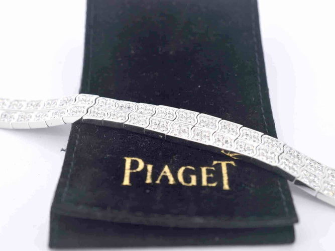 Bracelet Piaget - Bracelet en or 18k avec diamants taille brillant 10,06 ct 58 Facettes 3139