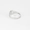 Bague 56 DINH VAN - Menottes - Bague or blanc et diamants 58 Facettes 250011