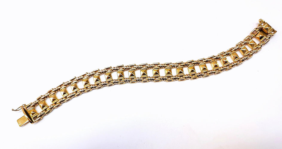 Bracelet Bracelet plat 58 Facettes BRAC.echel.1131