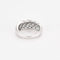Bague 56 Bague or blanc, diamants et rubis 58 Facettes CRE0041X3