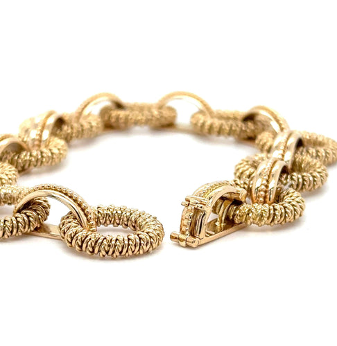 Bracelet BRACELET ÉPOQUE 1960 OR JAUNE 58 Facettes Réf 1_0000048/1