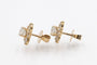 Boucles d'oreilles Boucles d'oreilles en or rosette et diamants 1,70 ct 58 Facettes 11392