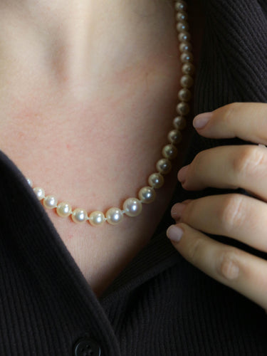 BOUCHERON Collier de perles de culture