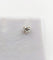 Puce d'oreille SEULE vintage or blanc et diamant de 0.38 carat 58 Facettes A06242