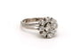 Bague 55 Bague Années 70 or blanc sertie de diamants (+/- 0.71 ct) 58 Facettes 20058