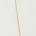 Collier Collier or jaune solitaire 58 Facettes LP26