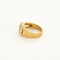 CARTIER - BERGAME - Bague en or jaune et diamants